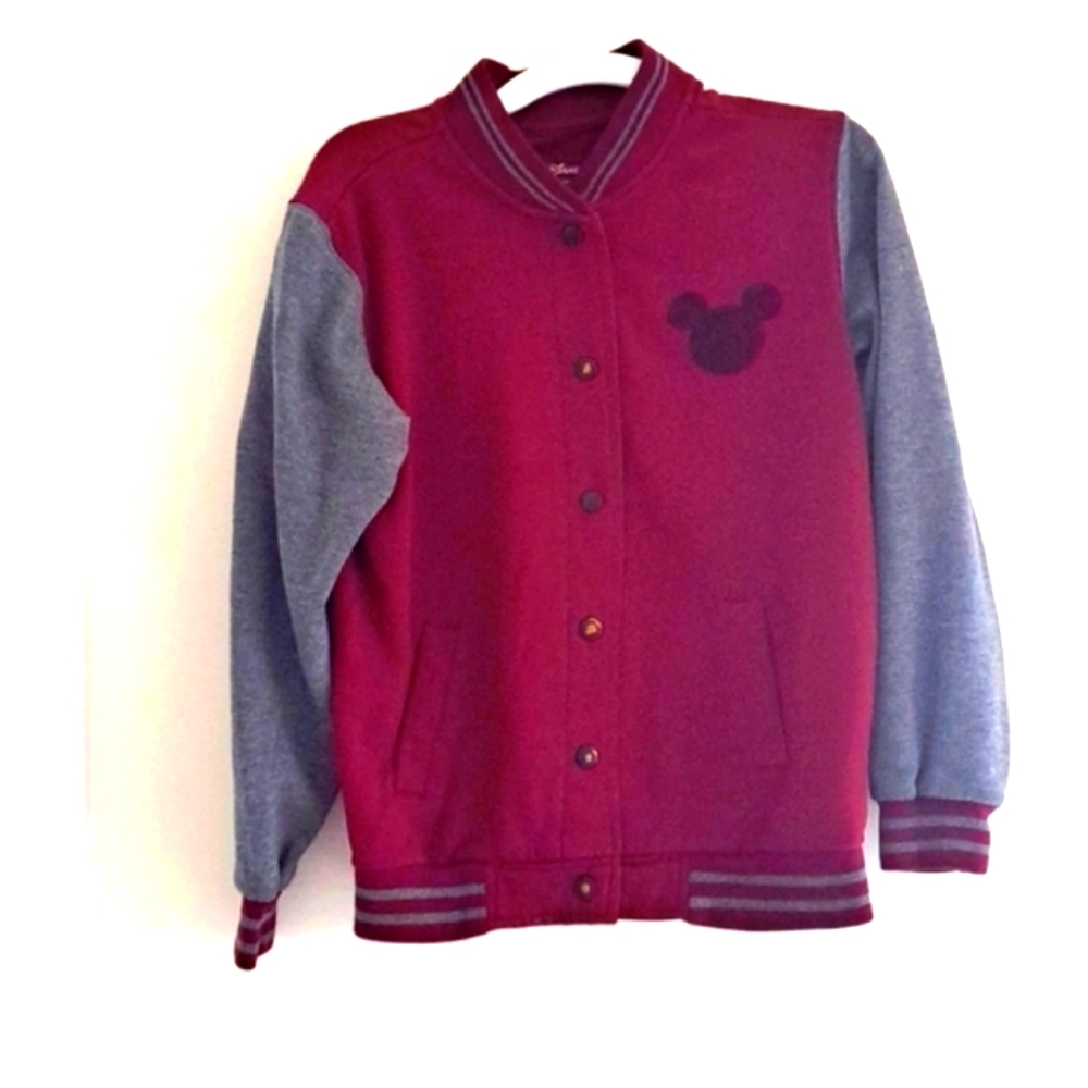 Women's Disney Mickey Mouse Letterman Style Jacket size XS